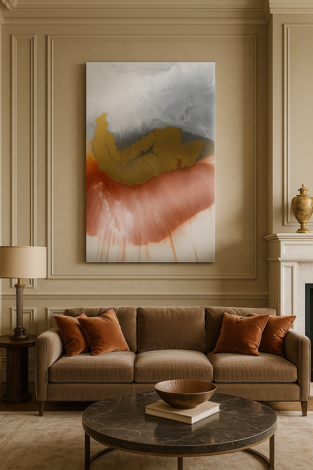 Molten Monarch- 4'x2' Wall Panel