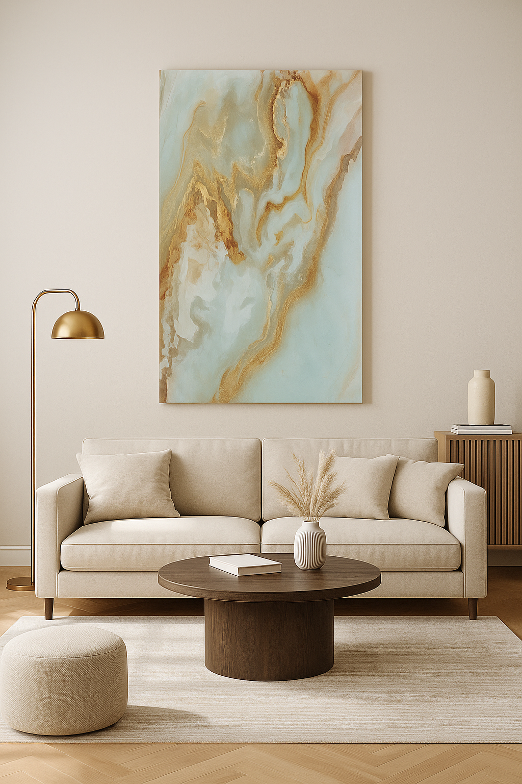 Sandstone Drift- 4'x2' Wall Panel