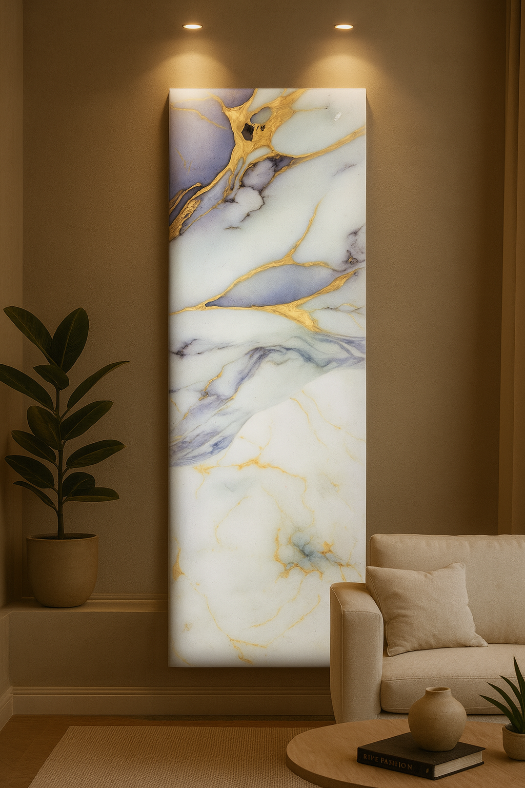 Aurora Veins- 4' x 2' Wall Panel