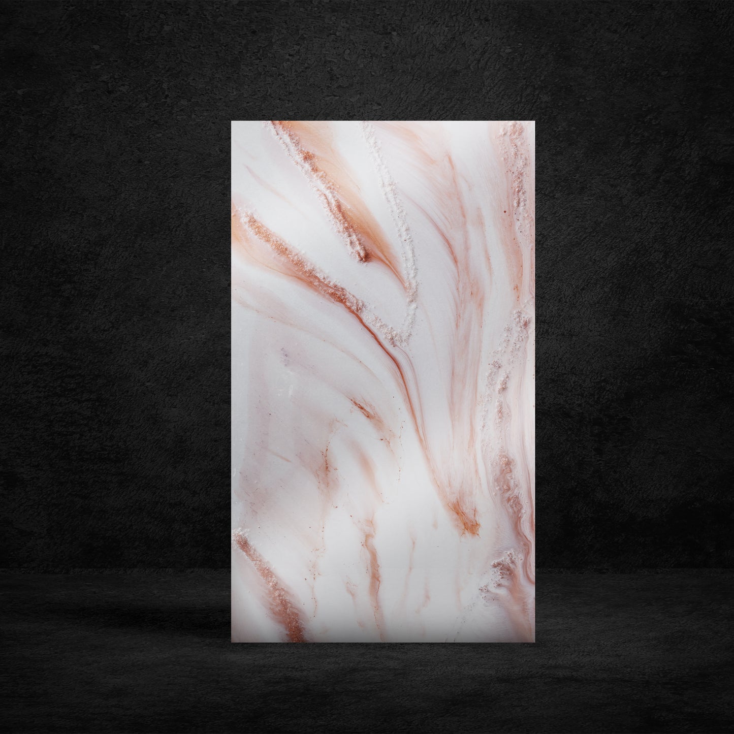 Blush Marble Drift- 4' x 2' Wall Panel