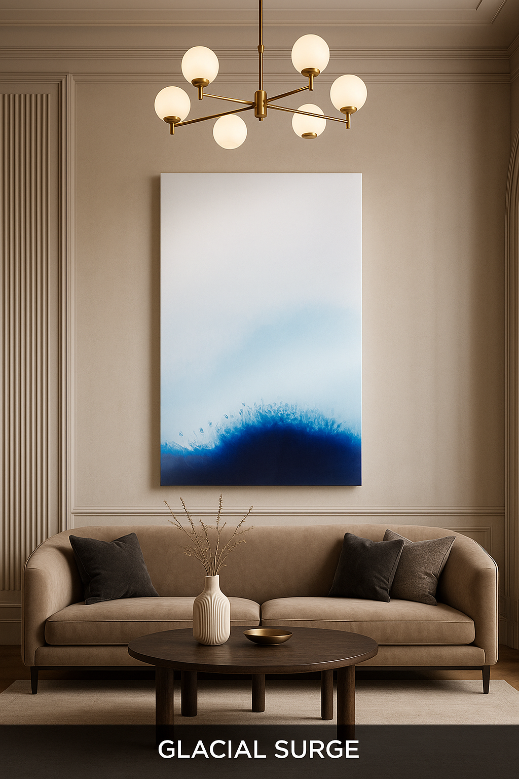 Ocean Frost- 4'x2' Wall Panel