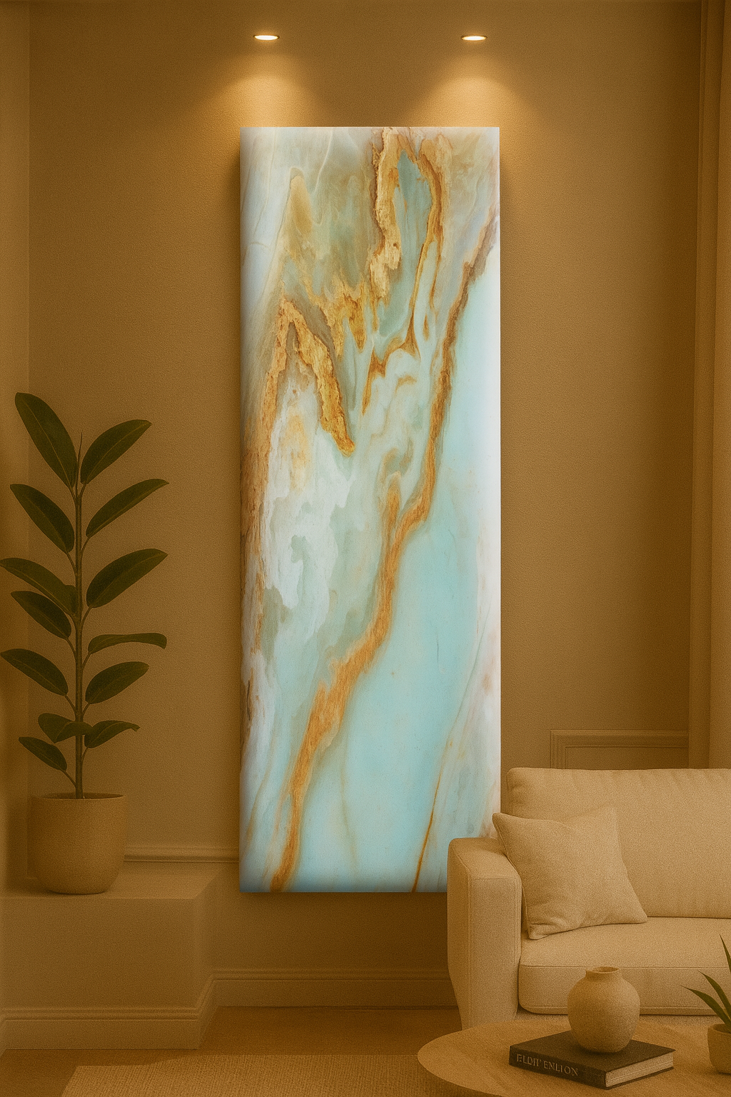 Sandstone Drift- 4'x2' Wall Panel