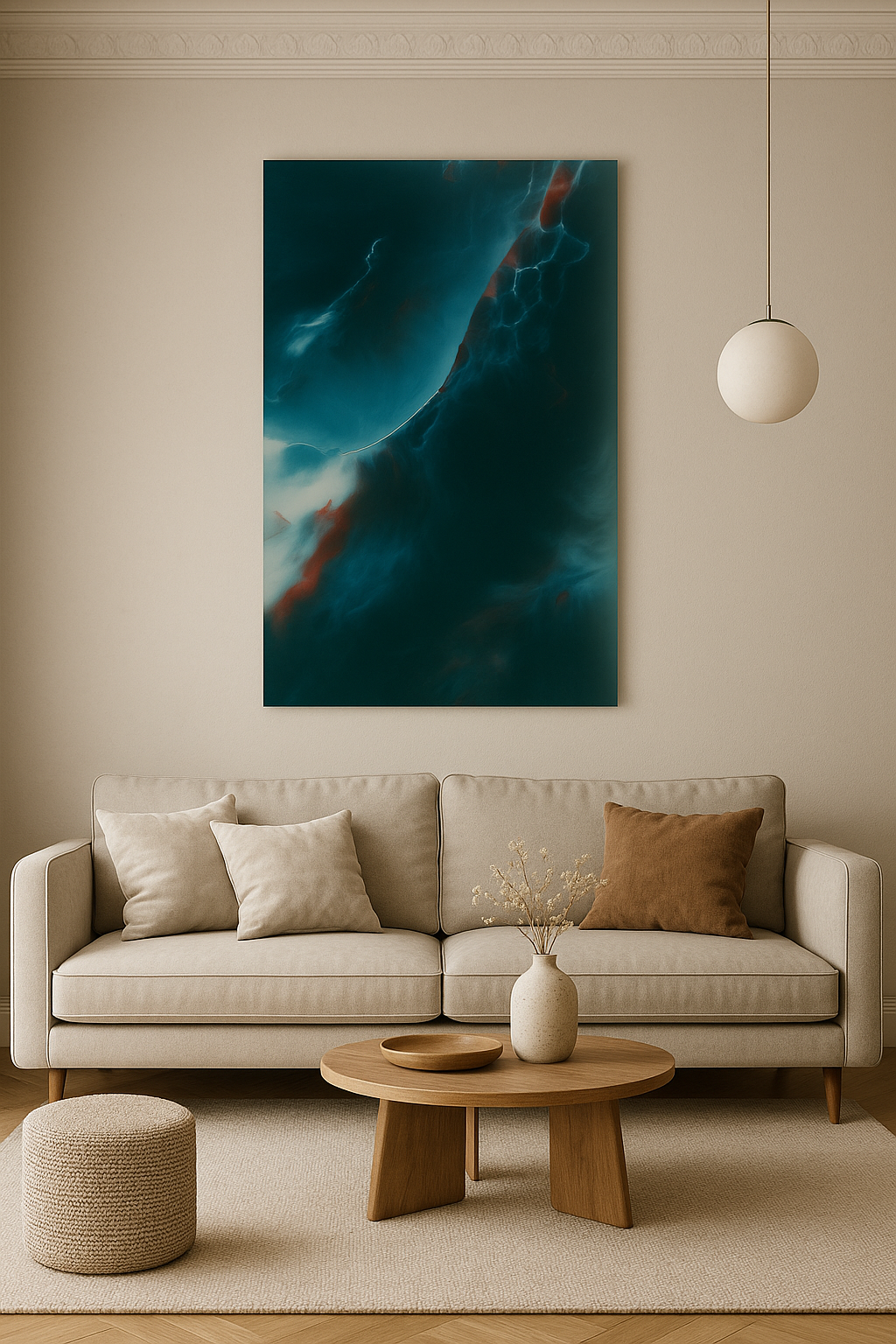 Galactic Surge- 4' x 2' Wall Panel