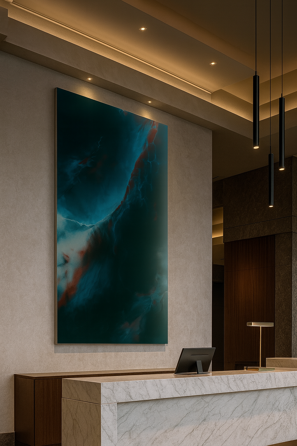Galactic Surge- 4' x 2' Wall Panel