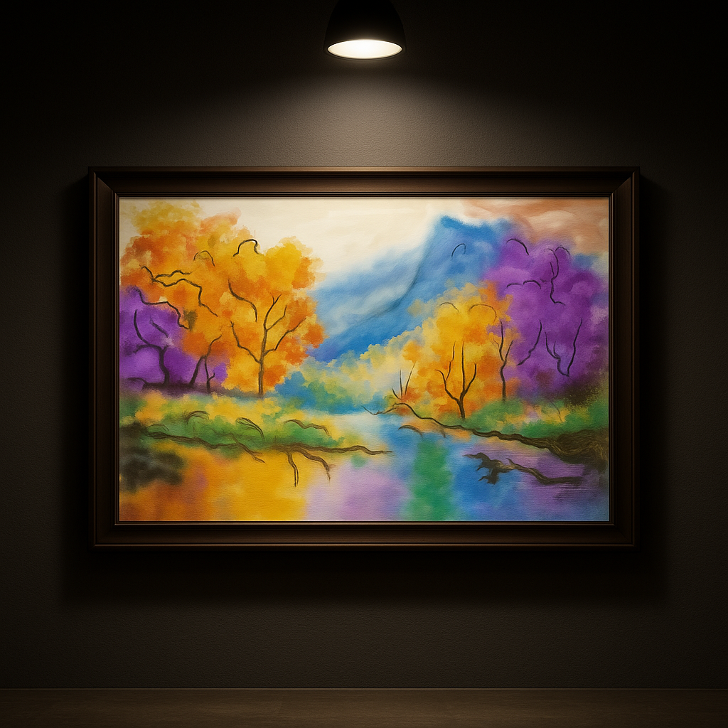 Rituvan – Reflections of the Seasons Art Panel (3 ft × 2 ft)