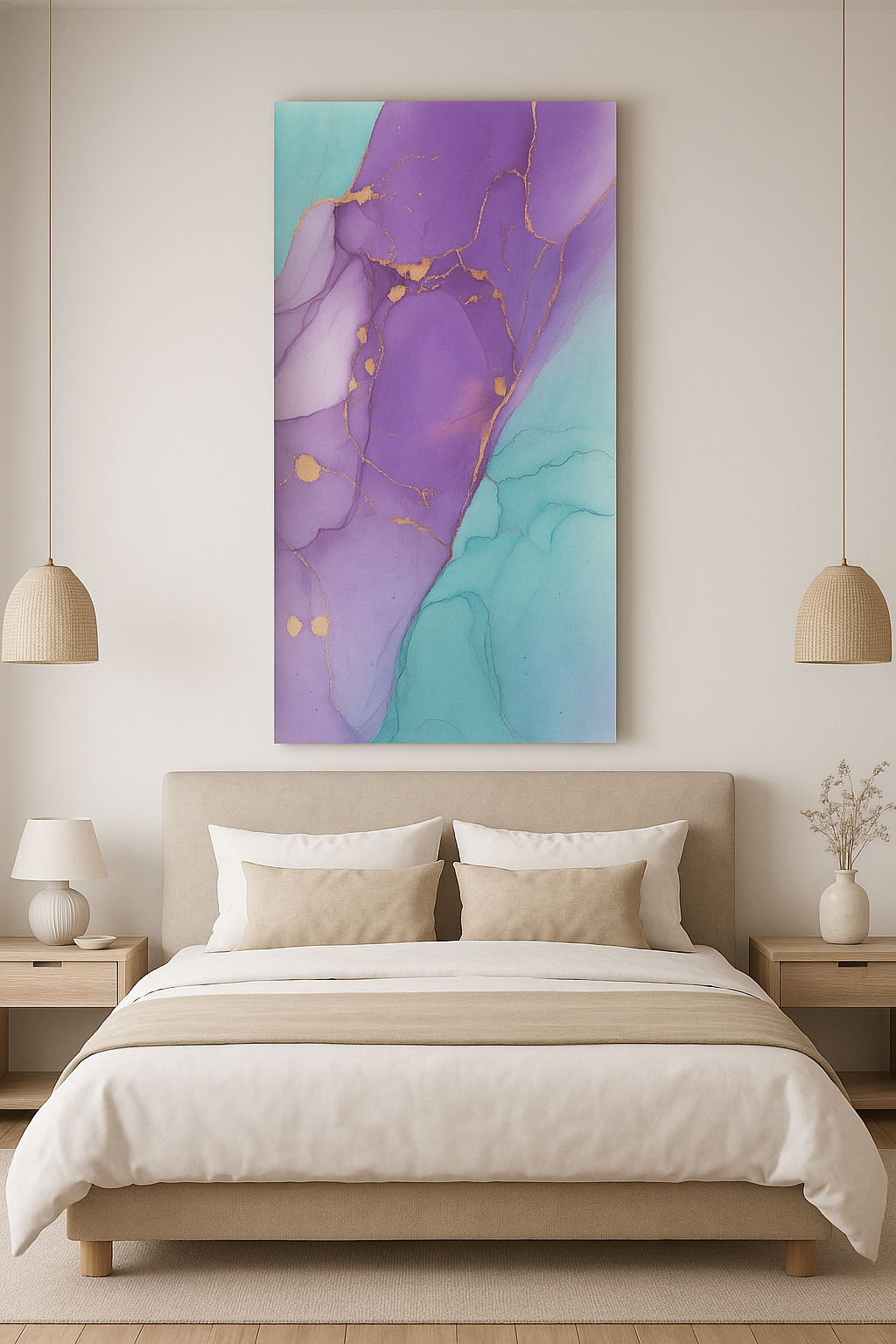 Lavender Drift- 4' x 2' Wall Panel