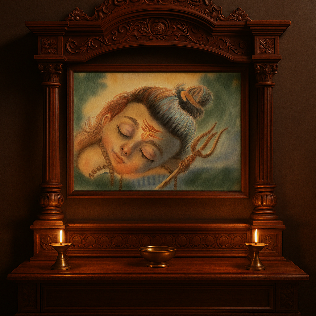 Shivaananda – Essence of Eternal Calm Art Panel (3 ft × 2 ft)